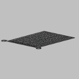 ASK-1T4.4-NP 1x.75 - Safety mat, cast-in ramp edge trim