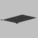 ASK-1U4.4-NP 1x1.5 - Safety mat, no ramp edge trim