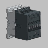 AF50 - 3 or 4-pole Contactors - AC or DC Operated