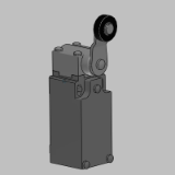 LS3..M41B11 - Plastic roller lever (Ø18 mm)